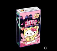 Image 4 of Automatic Cigarette Case Holder Box Lighter
