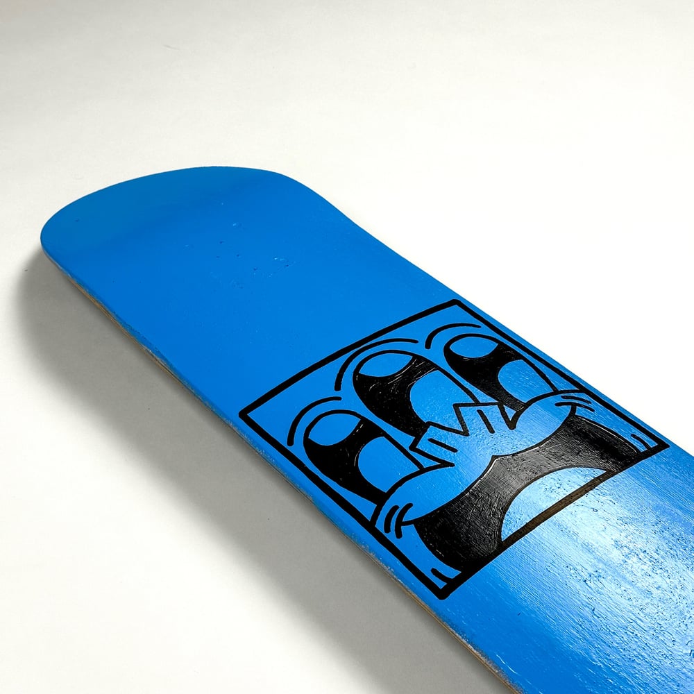 Image of Inspired by Keith Haring Skate Deck.