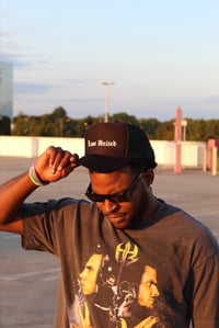 Image 4 of Black Trucker Hat 