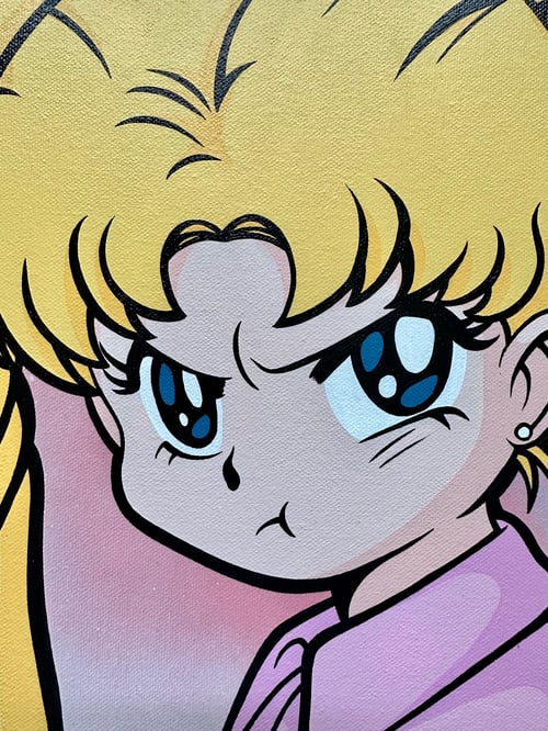 Image of "SAILOR MOON POUT" - Original Painting