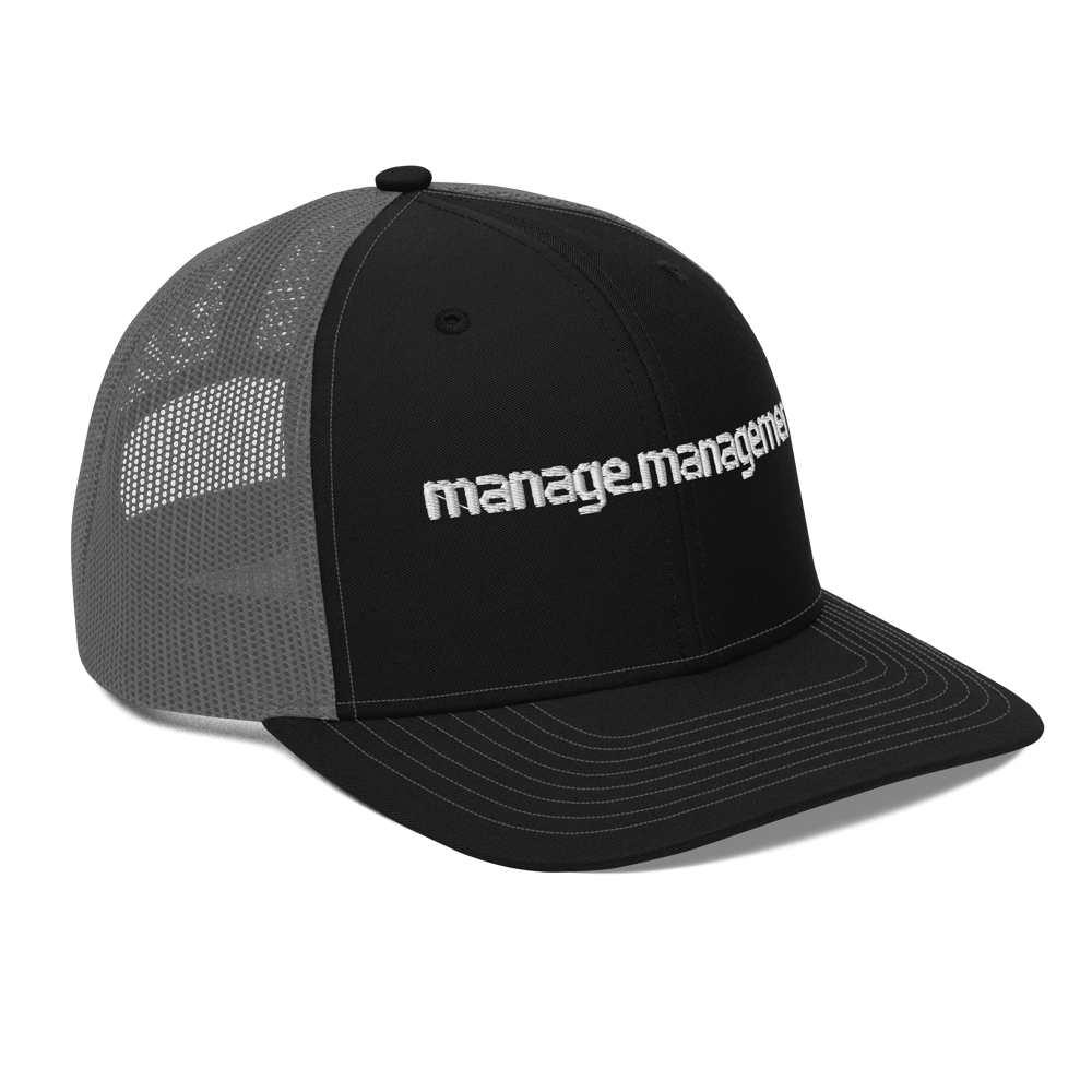 Image of Manage.Management  Cap