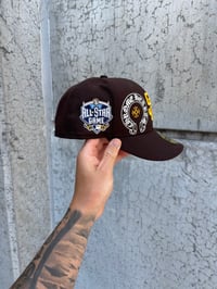Image 2 of BROWN ASG SAN DIEGO PADRES  CUSTOM FITTED CAP