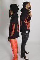 Image 2 of Red/ Black Hoodie 