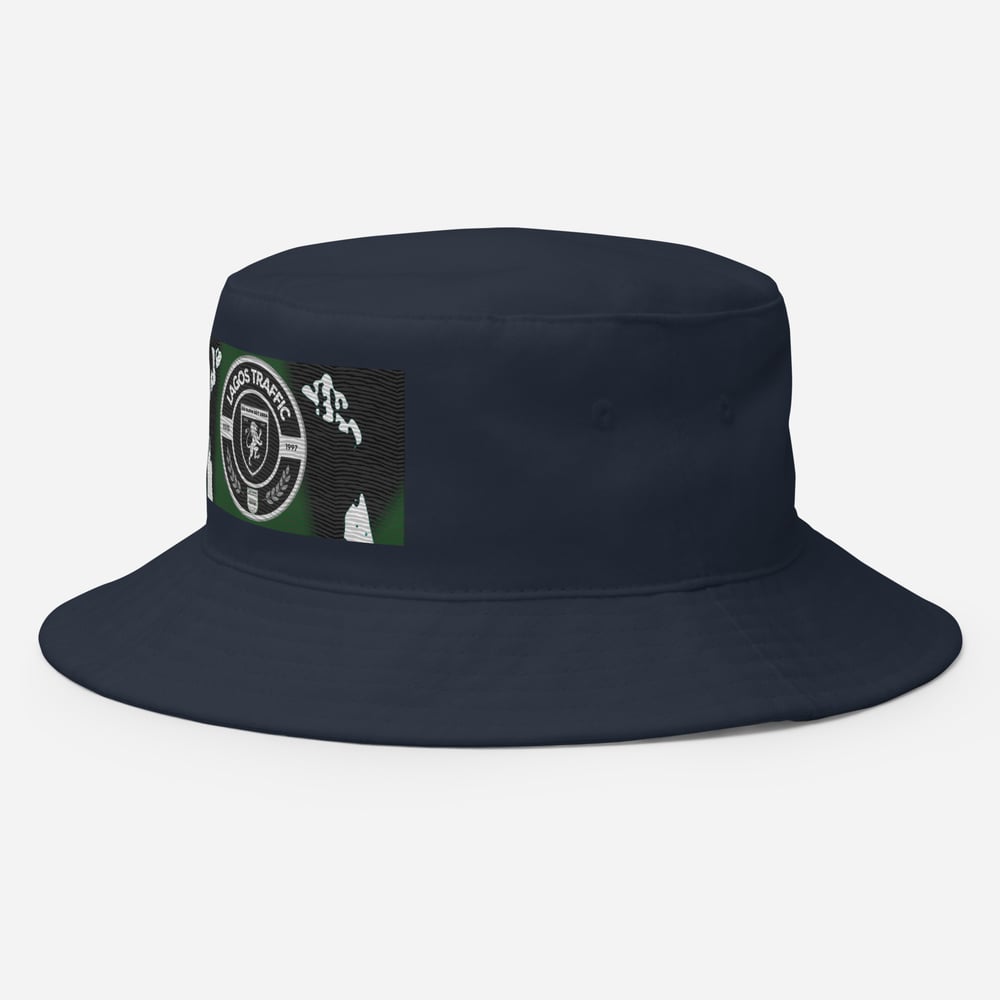 LAGOS TRAFFIC LUX COUTURE TWILL BUCKET HAT (SOCCER VOGUE/ STANCE)