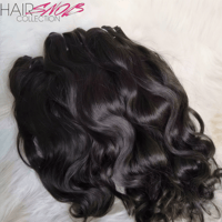 Image 2 of Glamorous Burmese Natural Wavy Raw Hair