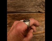 Image 3 of Horse Signet Ring Sterling 