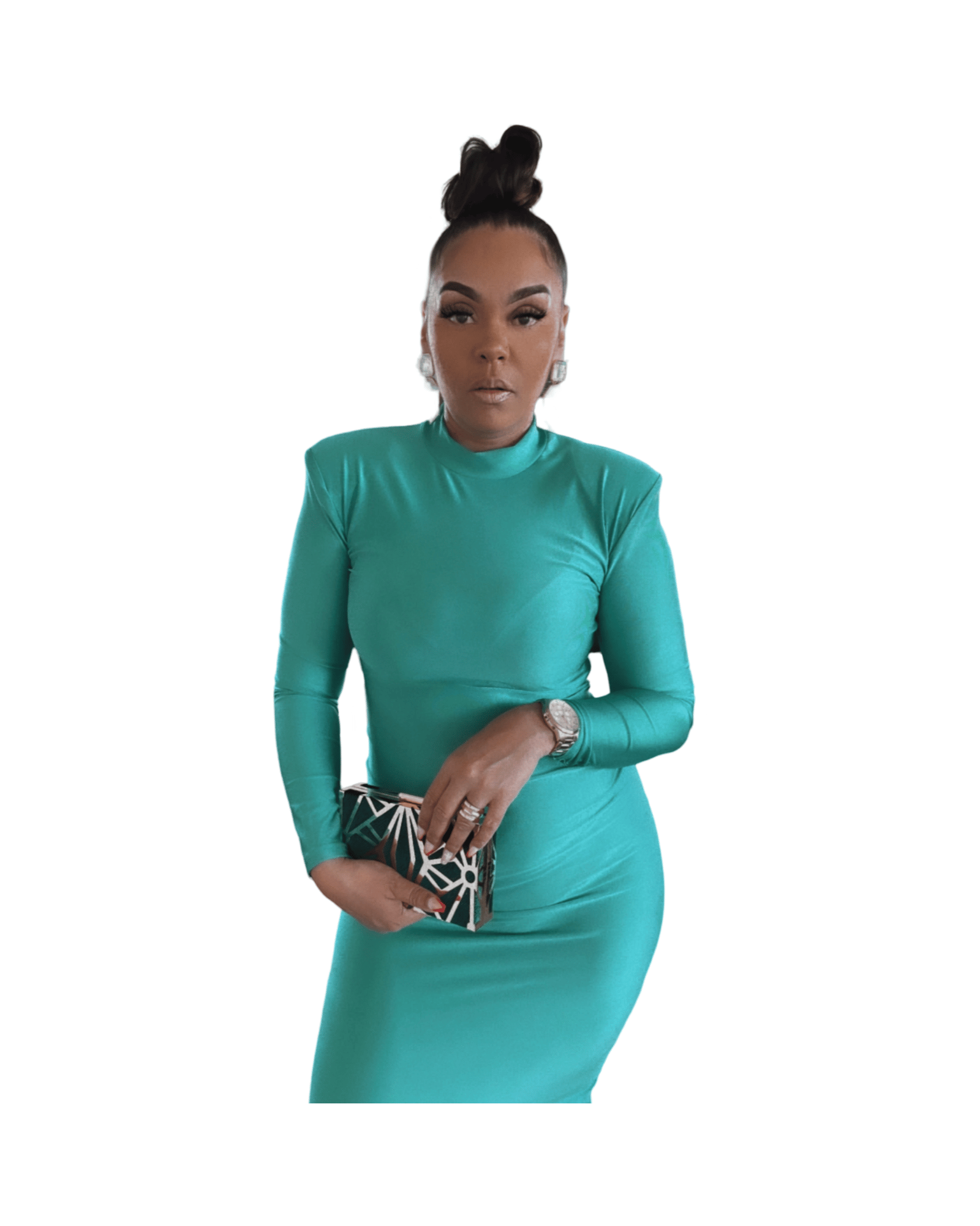 Green- Year round Bodycon dress | Fashionistiffaney Green- Year round Bodycon dress | Fashionistiffaney