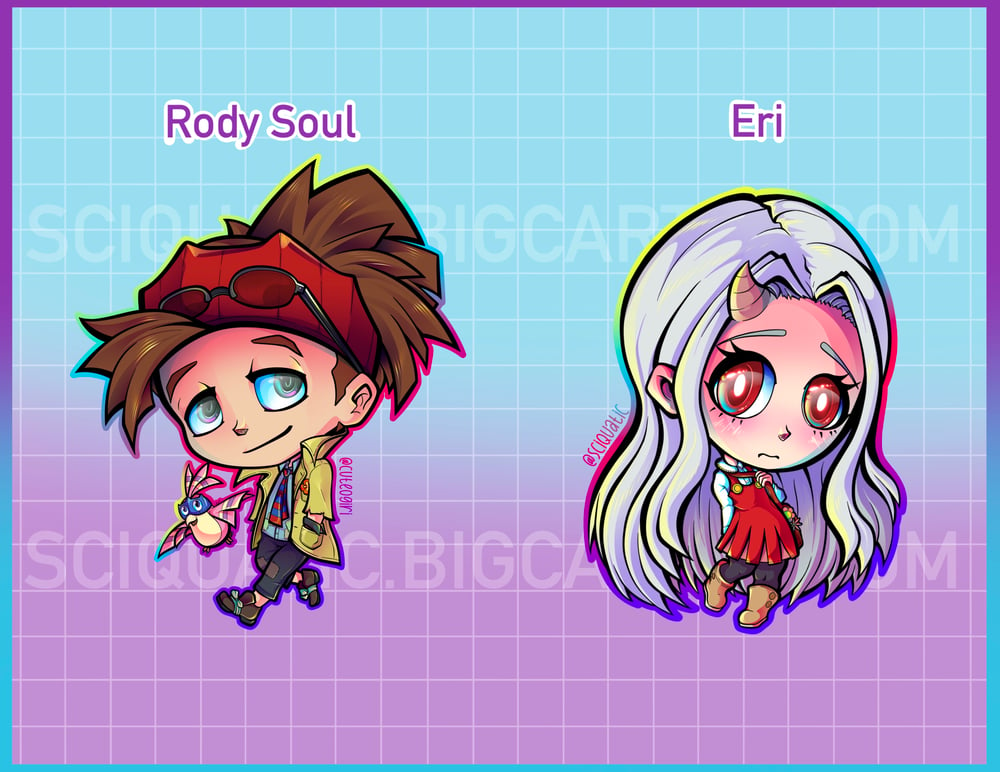 Image of Hero Student Holographic Charms