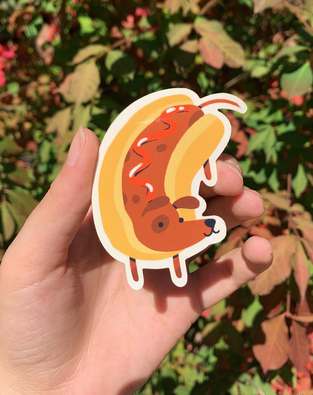 Image of Hot dog & corn dog stickers 