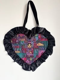 Image 3 of Matryoshka Doll Heart Bag Limited Edition – LFW Collection 🖤🪆