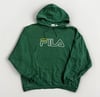 VTG 90s FILA Hoodie Sz XL 
