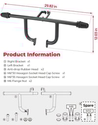 Image 8 of NAVi 110 Kemimoto Crash Bar 