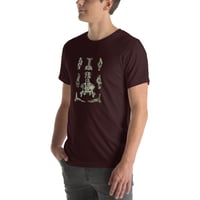 Image 16 of Antique Anatomical Illustration Foot, Pelvis, Knee Bones Unisex t-shirt