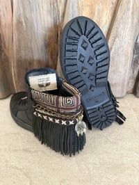 Image 5 of Emonk leather boho sneakers size 36