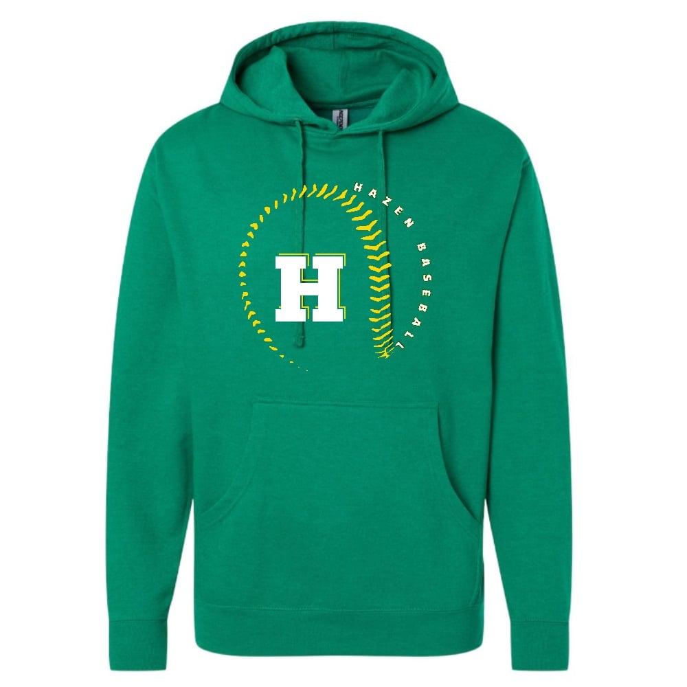 PREORDER Hazen Baseball Hooded Sweatshirt ::  Order Deadline: June 8th 