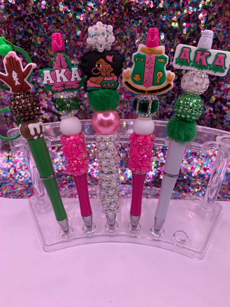 Image of Pink College Diva Pen 
