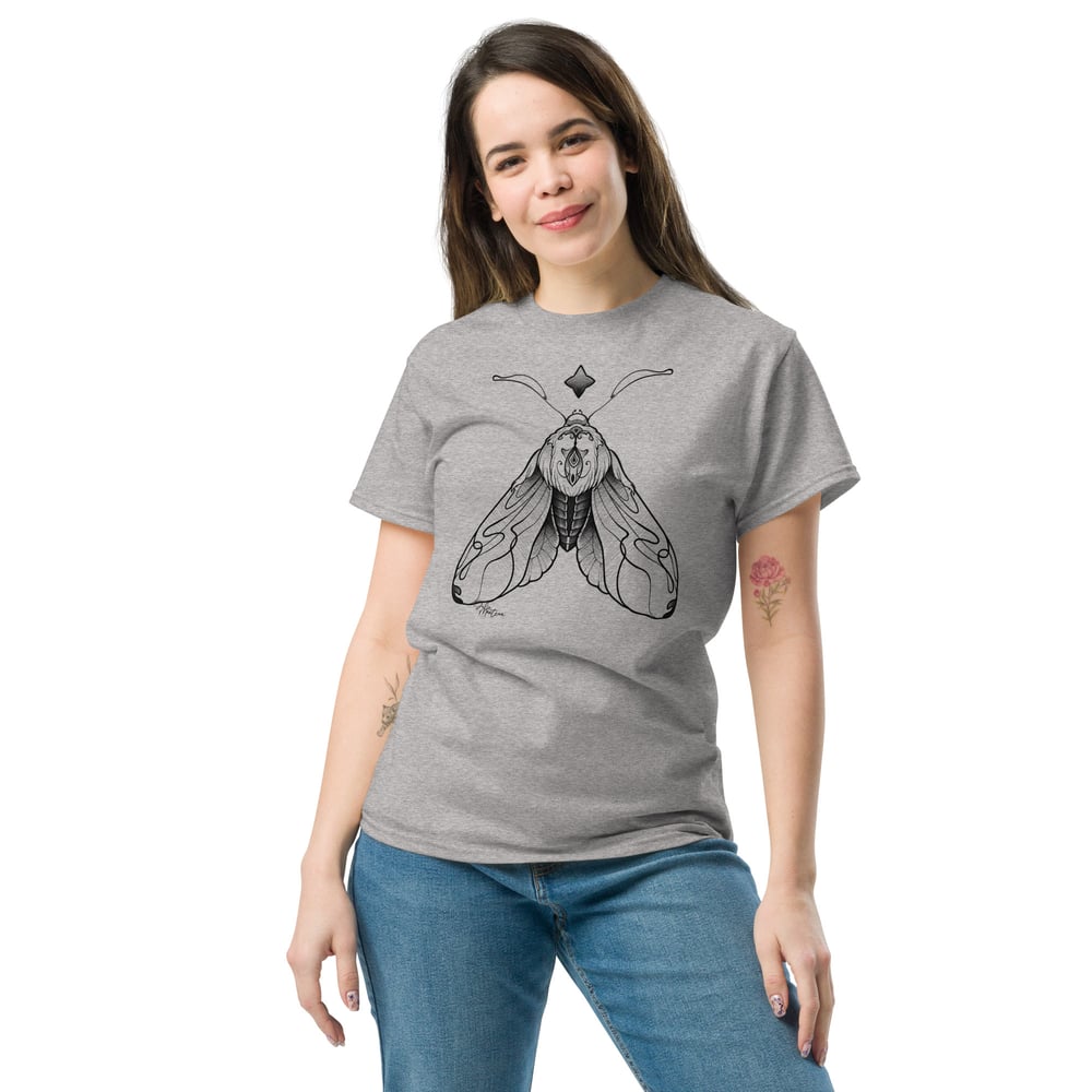 Image of Moth Art Nouveau - Unisex classic tee