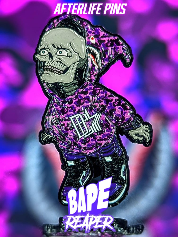 Image of Graduation Reaper (Purple Bape)