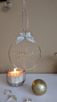 Commande Léa - Boule de Noël