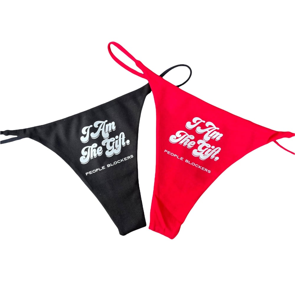 Limited Edition “I Am The Gift” Thong Bikini (PRE-ORDER)