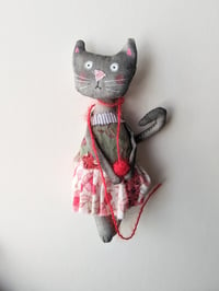 Image 1 of Pink skirt kitty