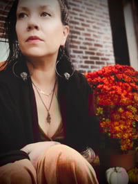 Image 2 of Crow skull earrings- MADE TO ORDER 