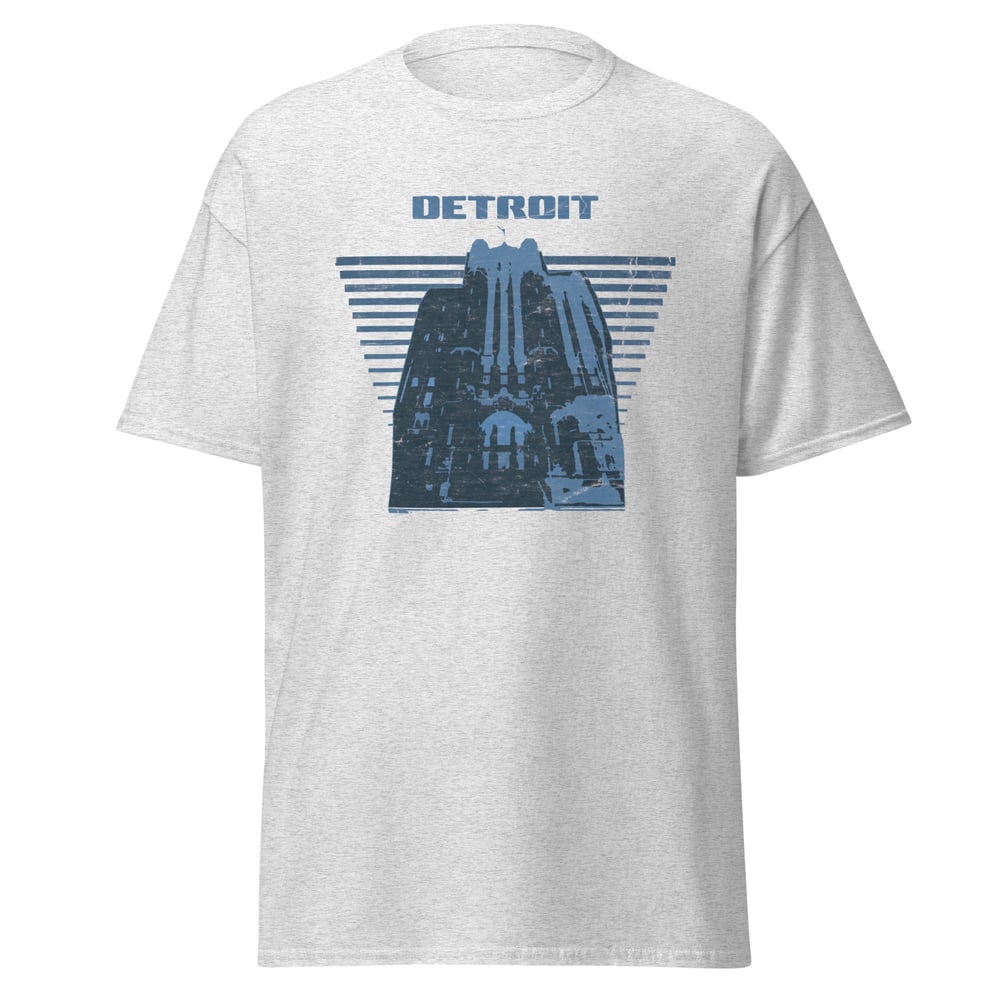 Detroit RnR City Rep Distressed T-Shirt