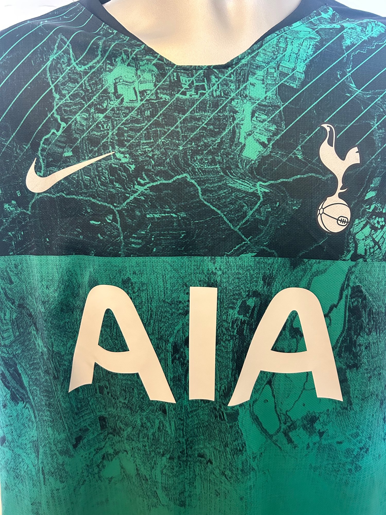 Image of Tottenham Hotspur “LUCAS 27” 2018/19 Third Shirt + UCL patches (L)