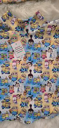 Image 5 of Minions crop top and skirt 