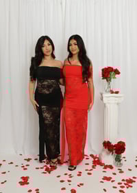 Image 1 of  Tempted Lace Maxi Dress