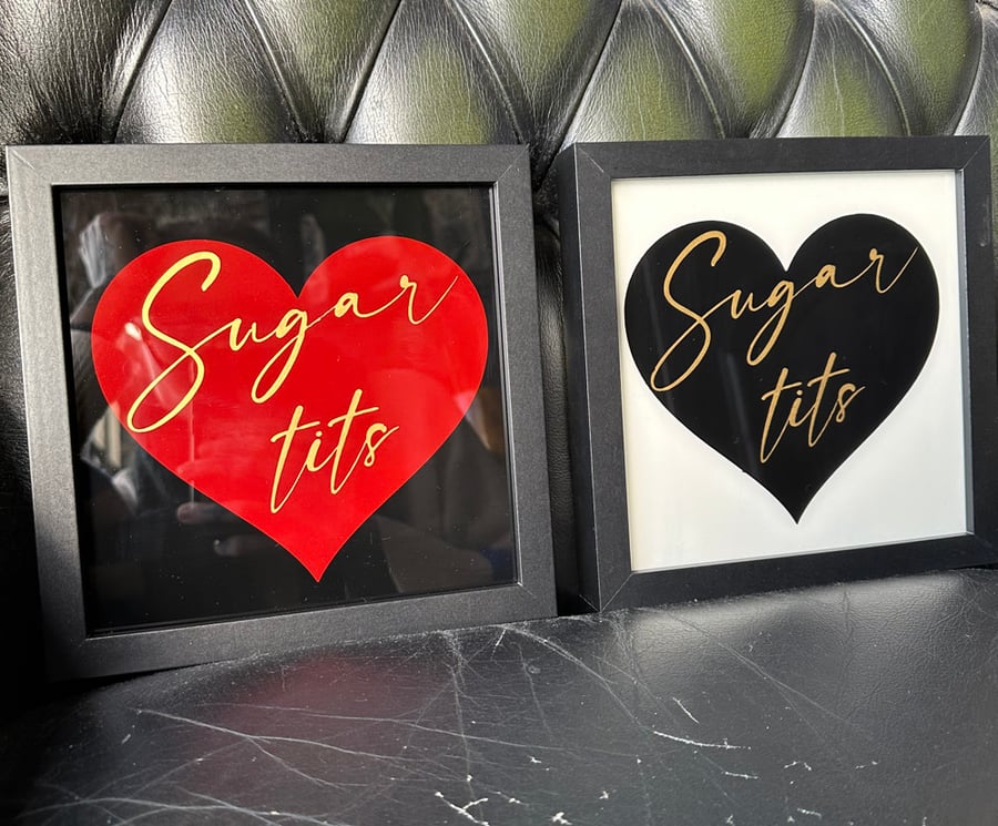 Image of Sugar Tits - Glass Painting