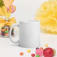 Image 3 of Be Savage Unicorn White glossy mug