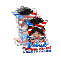 Image 1 of 4 Sheets Proud To Be Puerto Rican DTF Heat Transfer Sheets 