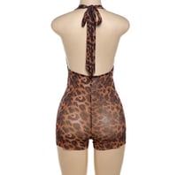 Image 2 of 1 Piece cheetah Romper