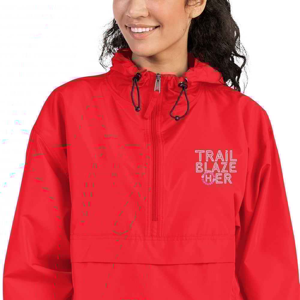 TRAILBLAZ(H)ER CHAMPION PACKABLE JACKET WHITE
