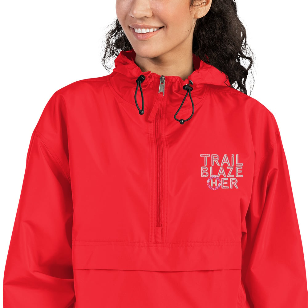 TRAILBLAZ(H)ER CHAMPION PACKABLE JACKET WHITE