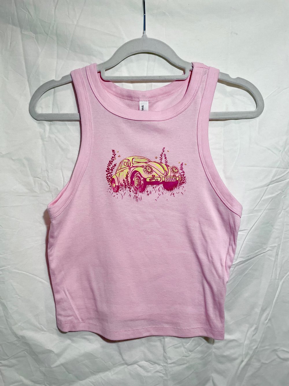 VW Beetle Cropped Tank Top