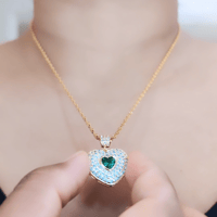Image 4 of Amaya_ Premium Quality AD Pendant set 