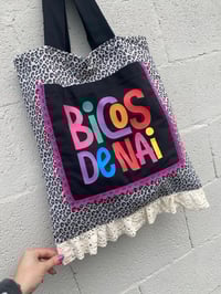 Image 3 of Bolsiña feita a man. BICOS DE NAI leopardo. Deseño exclusivo!