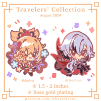 Image 11 of Genshin Impact Enamel Pins - Pin Club Extras