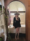 70s Betsey Johnson Alley Cat rare studded angel sleeve dress