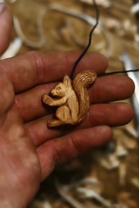 Image 2 of Red Squirrel Necklace 