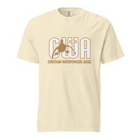 Image 2 of Christian Waterfowlers CWA Branded Unisex Garment-Dyed Heavyweight T-shirt