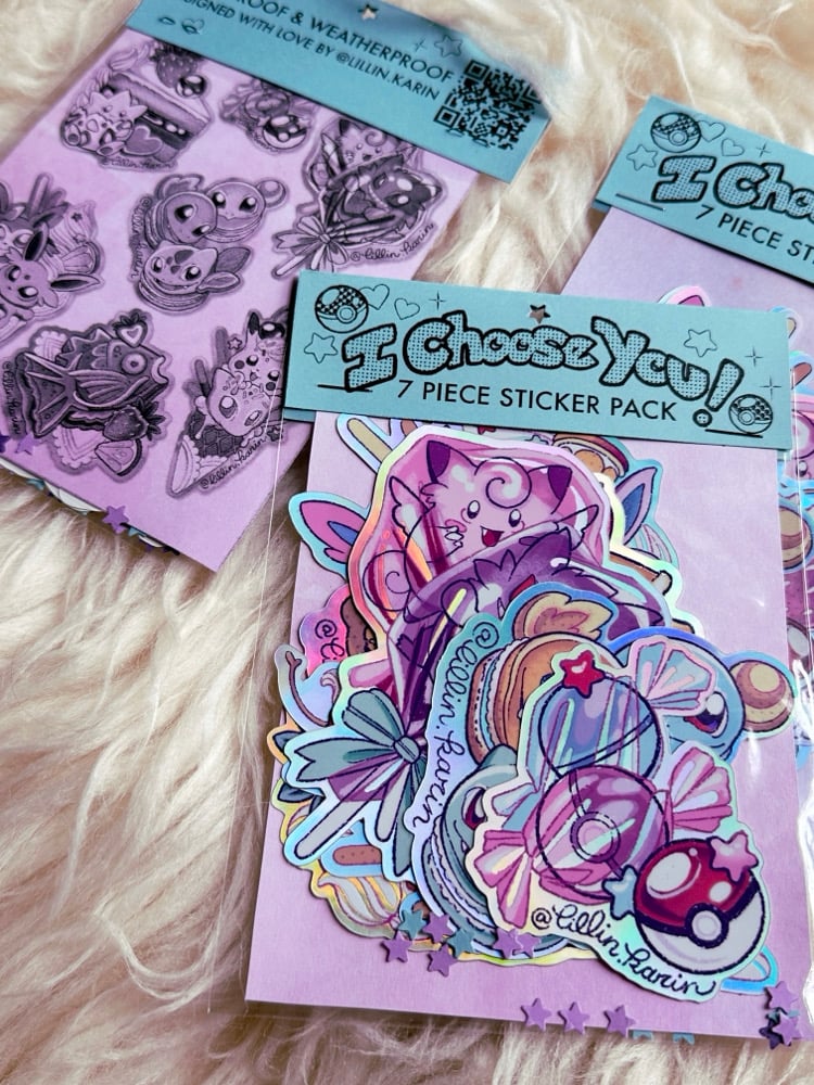 I Choose You Sticker Pack