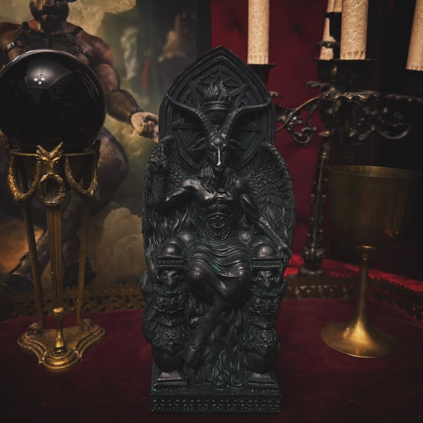 Image of Baphomet statue