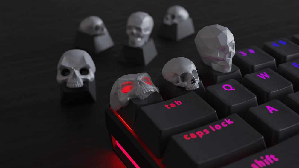 Image of Skeleton Keycaps