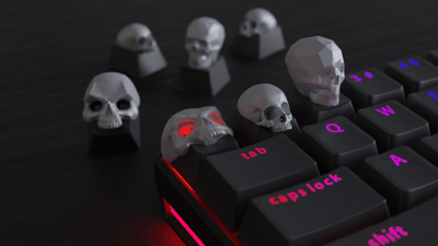 Image of Skeleton Keycaps