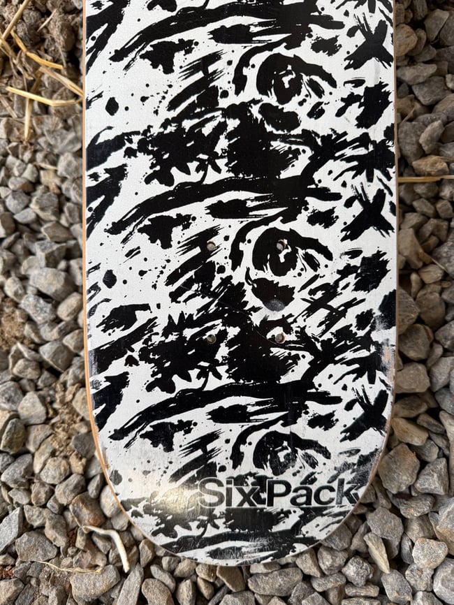 Focus Black Flag Six Pack Andy Roy skateboard OG glory