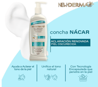 Image 2 of New Derma Renovación de Tono con Concha Nacar 400ml