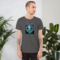 Image 17 of Kraken Style Colorful Skull Unisex t-shirt